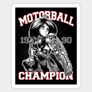 Motorball Champion Magnet